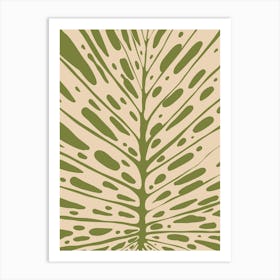 Palm Leaf 1 Art Print