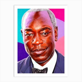 Michael Clarke Duncan Pop Movies Art Movies Art Print