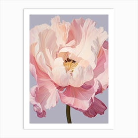 Floral Illustration Tulip 1 Art Print