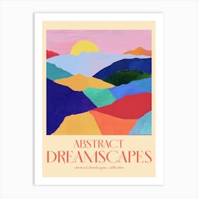 Abstract Dreamscapes Landscape Collection 67 Art Print