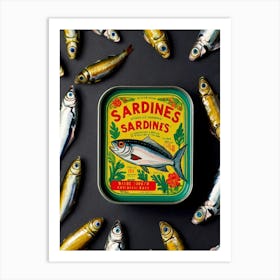 Sardines 33 Art Print