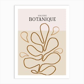 Galerie botanique no 12 Art Print