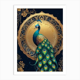 Peacock 38 Art Print