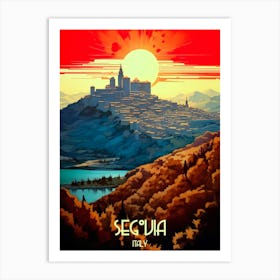 Segovia Italy Art Print