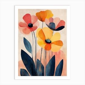 Poppies Canvas Print 50 Art Print