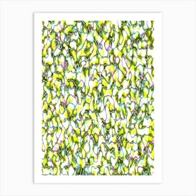 Lizard Scales Abstract Pattern Art Print