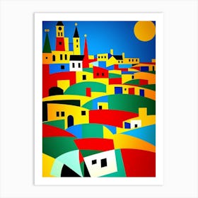 City At Night Art Print