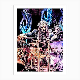 Joey Jordison slipknot band music 8 Art Print