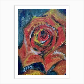 Nature on Your Wall Red Rose Art Print