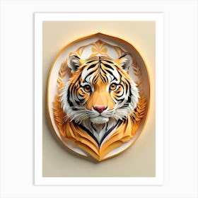 Tiger 4 Art Print