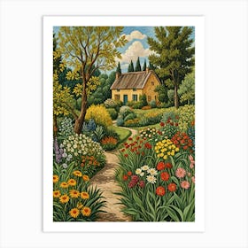 Garden Path Art Print