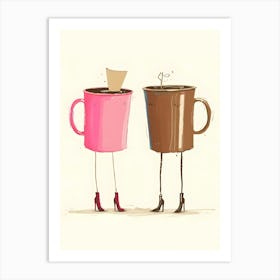 Coffee Lovers Art Print