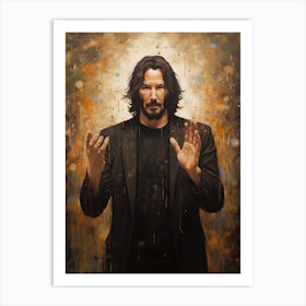 Keanu Reeves (4) Art Print