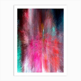 Acrylic Extruded Painting 359 Art Print