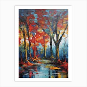 Autumn Forest 16 Art Print