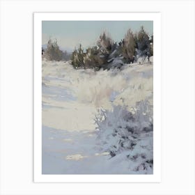 Winter Landscape Art Print