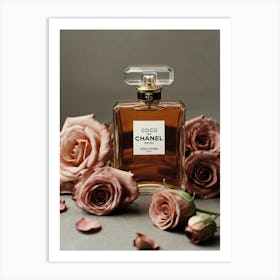 Chanel Perfume Bottle Art Print