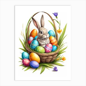 Easter Bunny 6 Art Print