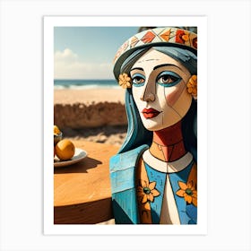 Mexican Woman Art Print