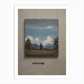 Landscape Oil On Canvas Art Print