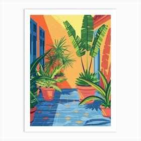 Tropical Garden 31 Art Print