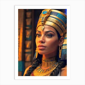 Cleopatra Portrait Artwork 17 Art Print