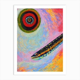 Lamprey Matisse Inspired Art Print