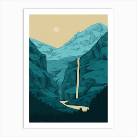 Something In The Mountains Art Print