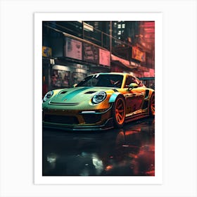 Porsche 911 Gt3 4 Art Print