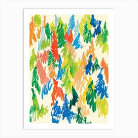 Forest Of Trees 2 Art Print