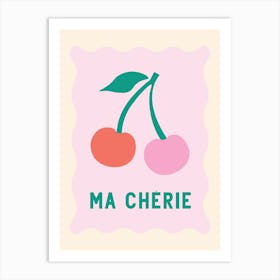 Ma Cherie Cherries Art Print