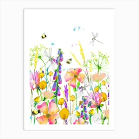 Wildflowers 1 Art Print