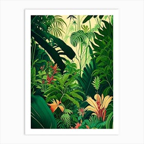 Majestic Jungle 7 Botanical Art Print