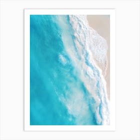 Aerial View Of The Beach 15 Art Print