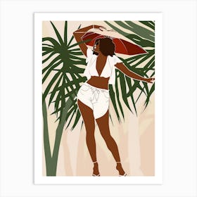 Afro-American Woman 47 Art Print