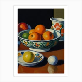 Oranges And Lemons 1 Art Print