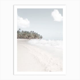 Island Beach Scenery Art Print