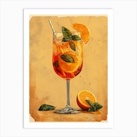 Aperol Spritz Art Print 114 Art Print