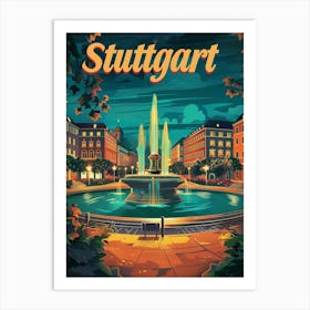 Stuttgart 1 Art Print