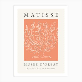 Matisse Orange Tree Print Art Print