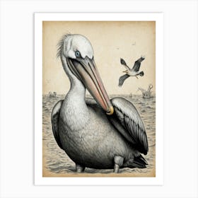 Pelican 1 Art Print