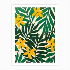 Yellow Flowers 11 Art Print