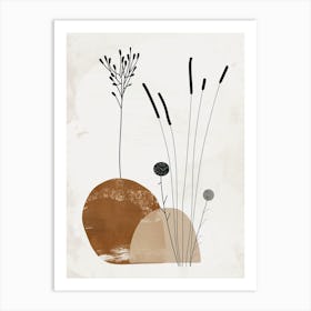 Jayapura Stone Park Bauhaus Minimalist Art Print