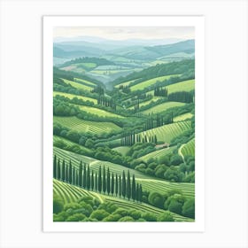 Tuscan Countryside 8 Art Print