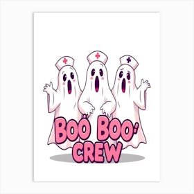 Boo Boo Crew 3 Art Print