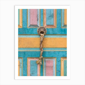 Colorful Tibetan Door Art Print