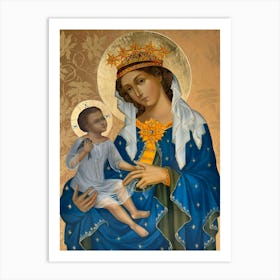 Virgin Mary Art Print