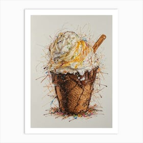 Ice Cream 15 Art Print