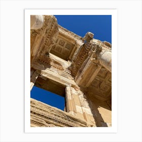 Celso’s Library in Ephesus, Turkey Art Print