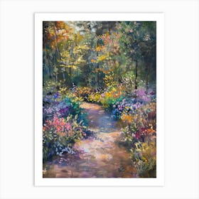  Floral Garden English Oasis 8 Art Print